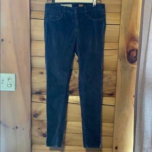 Pilcro Letterpress Anthropologie Grey Skinny Cords